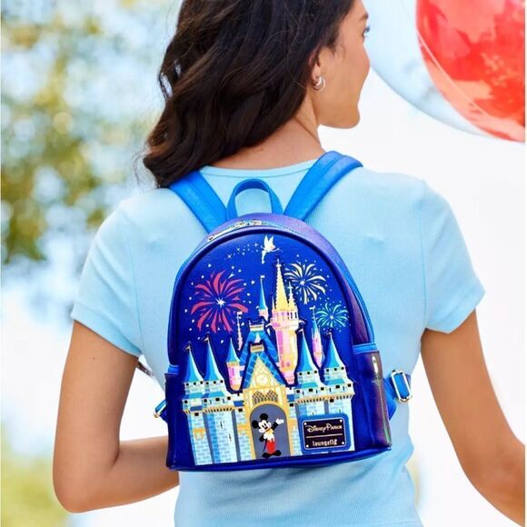 Walt Disney World Loungefly Mini Backpack - Picture 2 of 5
